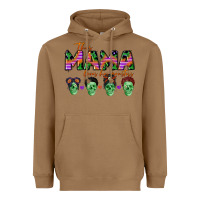 Toasted Coconut personalized this mama loves her monsters Heavyweight Hoodie - CowGirlArtShop