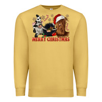 Merry Christmas Heifer Cow Gnomies Premium Sweatshirt | Teevron