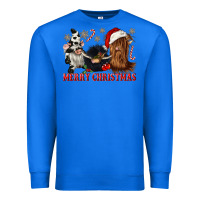 True Royal merry christmas heifer cow gnomies Premium Sweatshirt - CowGirlArtShop