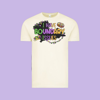 ı Have Boundary ıssues Vintage Tee Designed By Maliassmallbusiness