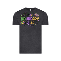 Vintage Black ı have boundary ıssues Vintage Tee - MaliasSmallBusiness