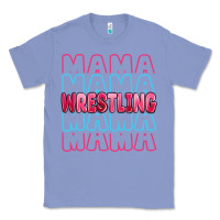 Colony Blue wrestling mama Classic Tee - MaliasSmallBusiness