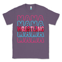 Lavender wrestling mama Classic Tee - MaliasSmallBusiness