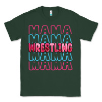 Sports Green wrestling mama Classic Tee - MaliasSmallBusiness