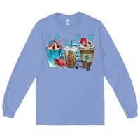 Colony Blue hockey coffee cups bbs Long Sleeve Tee - BundleAndBundleShop