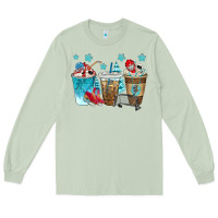 Matcha hockey coffee cups bbs Long Sleeve Tee - BundleAndBundleShop