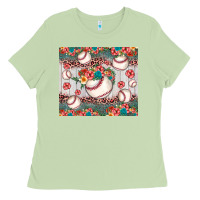 Matcha baseball leopard Ladies Tee - JahusDesignShop