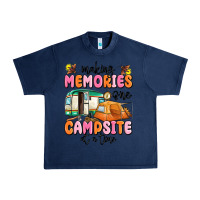 Navy making memories one campsite at a time Urban Heavy Tee - MaliasSmallBusiness