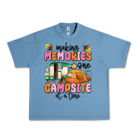Pebble Blue making memories one campsite at a time Urban Heavy Tee - MaliasSmallBusiness