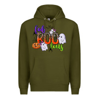 Army Green fab boo lous Premium Hoodie - CowGirlArtShop