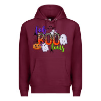 Burgundy fab boo lous Premium Hoodie - CowGirlArtShop