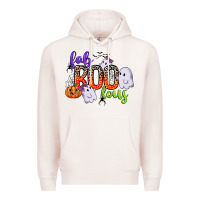 Pale Pink fab boo lous Premium Hoodie - CowGirlArtShop