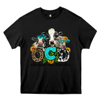 Black ocd obsessive cow disorder Heavy Core Tee - AdoDesignShop