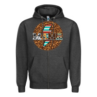 Charcoal Heather Country Mama Zipper Hoodie - texasbilliewilder