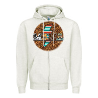 Oatmeal Heather Country Mama Zipper Hoodie - texasbilliewilder