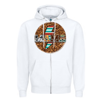 White Country Mama Zipper Hoodie - texasbilliewilder