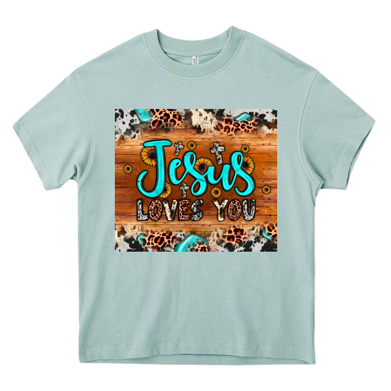 Jesus Loves You Heavy Core Tee by JahusDesignShop | Teevron