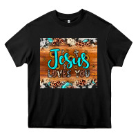 Black jesus loves you Heavy Core Tee - JahusDesignShop