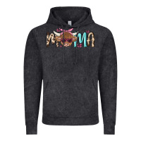 Vintage Black mama cow Vintage Hoodie - MaliasSmallBusiness