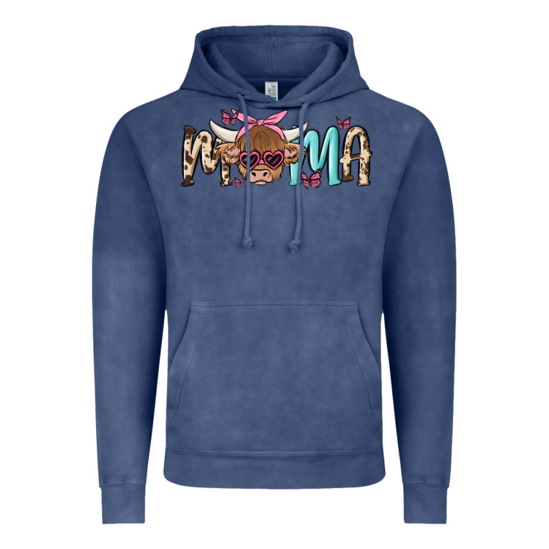 Mama Cow Vintage Hoodie by MaliasSmallBusiness | Teevron