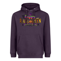 Plum happy halloween trick or treat Heavyweight Hoodie - CowGirlArtShop