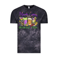 Cloud Black mardi gras drinking team Vintage Tee - MaliasSmallBusiness