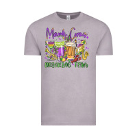 Vintage Zinc mardi gras drinking team Vintage Tee - MaliasSmallBusiness