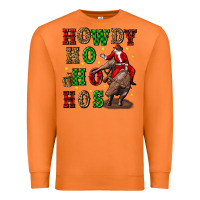 Carrot howdy ho ho hos christmas Premium Sweatshirt - CowGirlArtShop