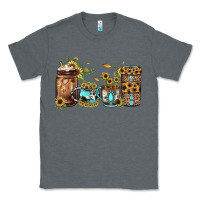 Charcoal Heather sunflower gemstone coffee Classic Tee - JahusDesignShop