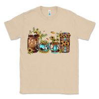 Mushroom sunflower gemstone coffee Classic Tee - JahusDesignShop