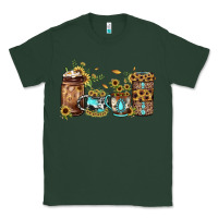 Sports Green sunflower gemstone coffee Classic Tee - JahusDesignShop