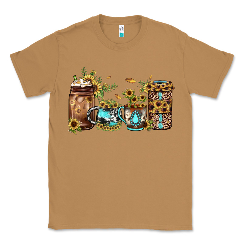 Sunflower Gemstone Coffee Classic Tee by JahusDesignShop | Teevron