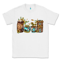 White sunflower gemstone coffee Classic Tee - JahusDesignShop