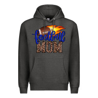 Charcoal Heather football mom Premium Hoodie - JahusDesignShop
