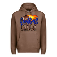 Chestnut football mom Premium Hoodie - JahusDesignShop