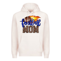 Pale Pink football mom Premium Hoodie - JahusDesignShop