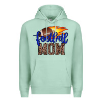 Seafoam football mom Premium Hoodie - JahusDesignShop