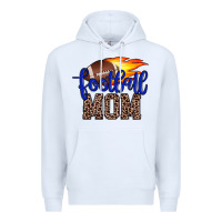 White football mom Premium Hoodie - JahusDesignShop