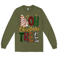 Army Green oh christmas tree bbs Long Sleeve Tee - BundleAndBundleShop