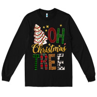 Black oh christmas tree bbs Long Sleeve Tee - BundleAndBundleShop