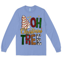 Colony Blue oh christmas tree bbs Long Sleeve Tee - BundleAndBundleShop