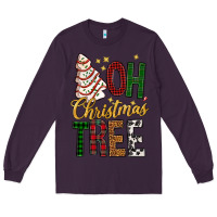 Plum oh christmas tree bbs Long Sleeve Tee - BundleAndBundleShop