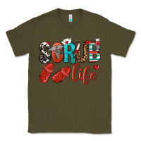Army Green scrub life Classic Tee - NancyCooperArtShop