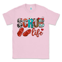 Bubblegum Pink scrub life Classic Tee - NancyCooperArtShop
