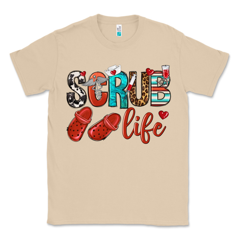 Scrub Life Classic Tee by NancyCooperArtShop | Teevron