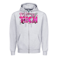 Breast Cancer Maintenance Tech Zipper Hoodie | Teevron