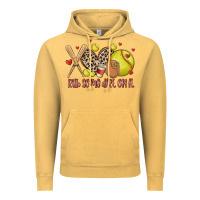 Vintage Mustard rub some dirt on it softball Vintage Hoodie - MaliasSmallBusiness