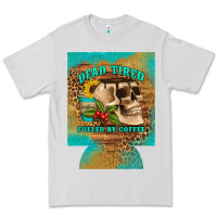 Dove Grey dead tired fueled by coffee 12 oz can cooler (regular) Premium Tee - Artiststas
