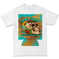 White dead tired fueled by coffee 12 oz can cooler (regular) Premium Tee - Artiststas