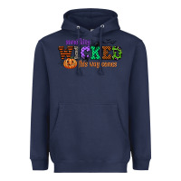 Navy something wicked this way comes Heavyweight Hoodie - CowGirlArtShop